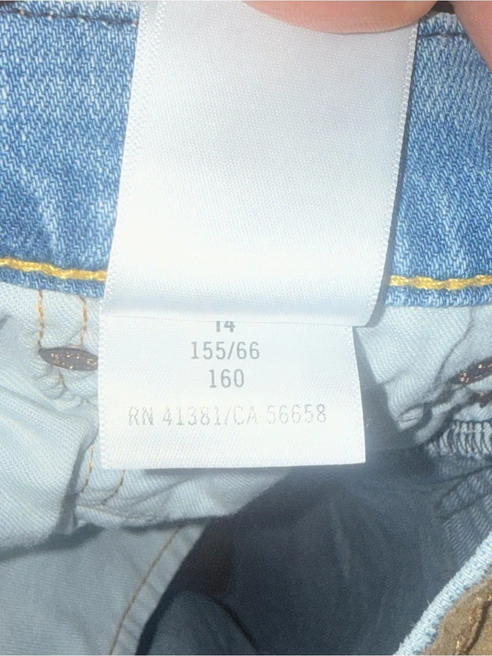 Ralph Lauren Light Blue Straight Leg Jeans